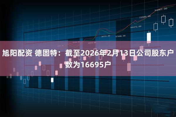 旭阳配资 德固特：截至2026年2月13日公司股东户数为16695户