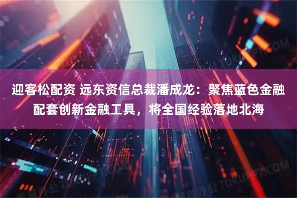 迎客松配资 远东资信总裁潘成龙：聚焦蓝色金融配套创新金融工具，将全国经验落地北海